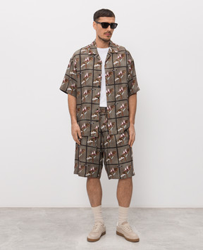 Iceberg Сорочка в клітинку з нашивкою логотипа G1305292