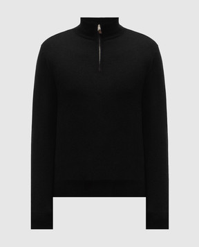 Cashmere&Whiskey Чорний джемпер з кашеміру MU866A1312525R
