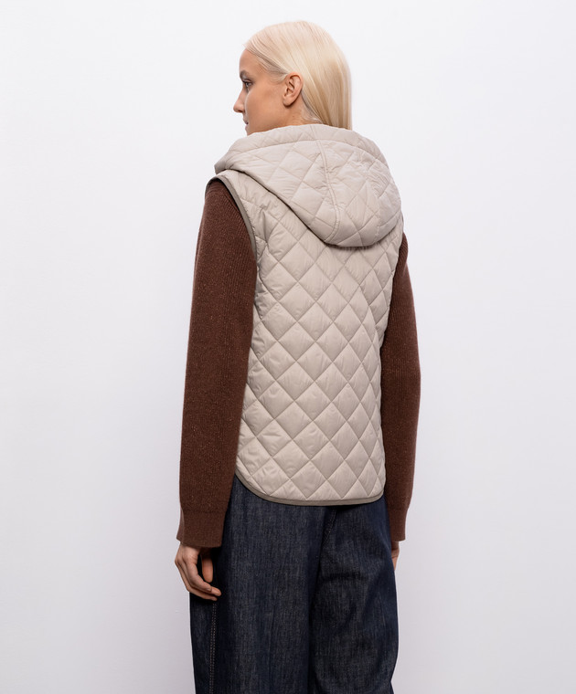 Brunello Cucinelli Бежевый жилет MR4057999P изображение 4