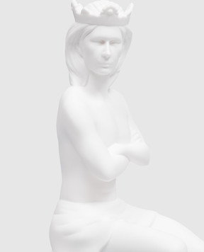 Palais Royal Декоративна біла порцелянова статуетка Zodiac Leo man 4520
