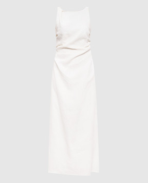 Faithfull Біла сукня Cera з льону FF4454WHT