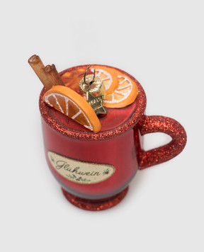 Vondels Червона ялинкова іграшка Glühwein 1240717085016