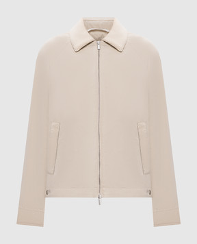 Peserico Бежева куртка з ланцюжком моніль A251326953B