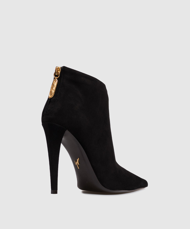 Giuseppe Zanotti Коричневые замшевые ботильоны Desideria I670004 изображение 3
