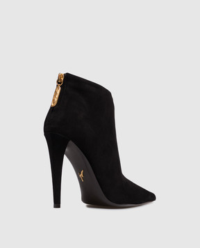 Giuseppe Zanotti Коричневі замшеві ботильйони Desideria I670004