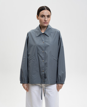Jil Sander Сіра куртка  з логотипом J04AM0001J45026