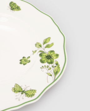 Geminiano Cozzi 1765 Біла порцелянова тарілка для супу Rosa Rosae SKBBU01249019