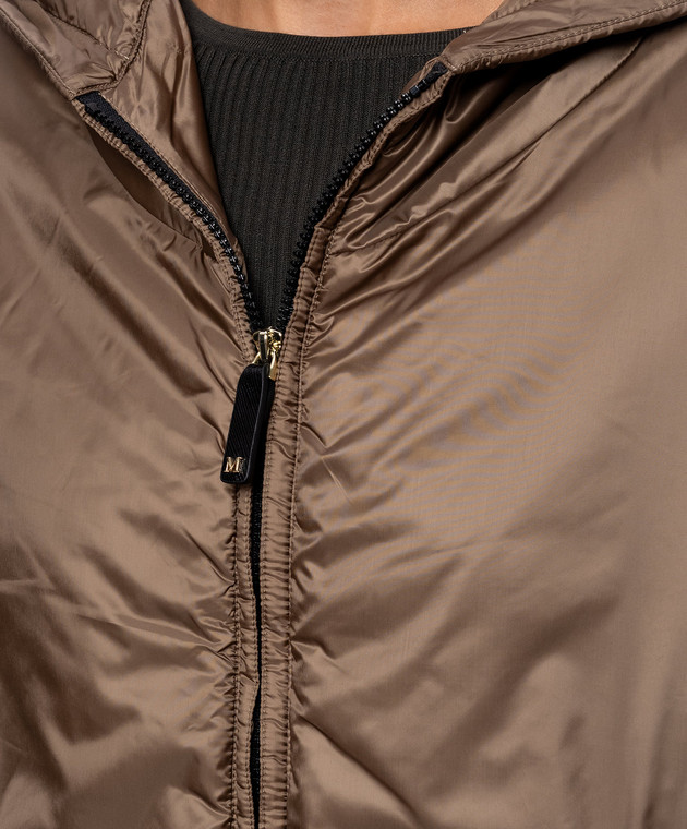 Max Mara Коричневый жилет MTCAMBRA изображение 5