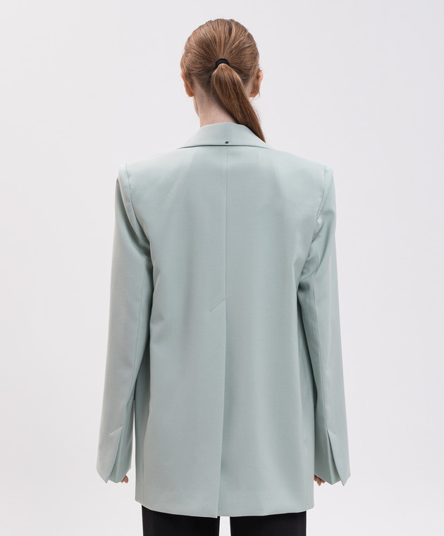 Max Mara Sportmax Зеленый жакет TENACE из шерсти SPXTENACE изображение 3
