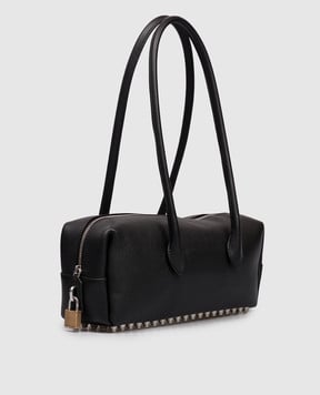 Alexander Wang Чорна шкіряна сумка-багет Roux 20425K14L