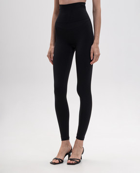 Wolford Черные леггинсы Wonderful 17610
