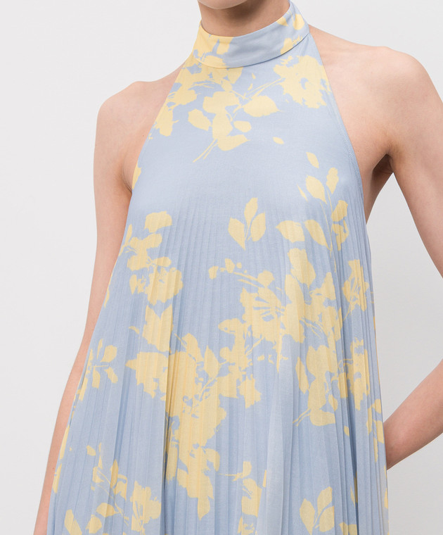 Max & Co Блакитна сукня з плісуванням MCOGALLO зображення 4