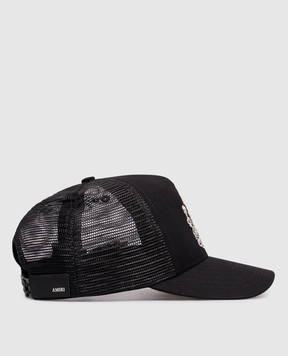 AMIRI Черная кепка MA CREST AMHATR1037