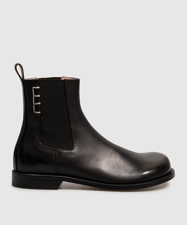 JW Anderson Чорні шкіряні челсі CT0003LA0391