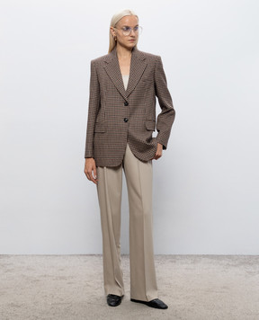 Max Mara Жакет з вовни в клітинку SALICE MSTSALICE
