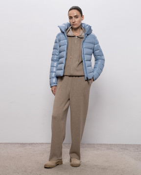 Herno Голубая пуховая куртка PI002323D12973