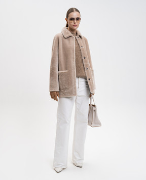 Max Mara Коричневий светр Dante з кашеміру DANTE