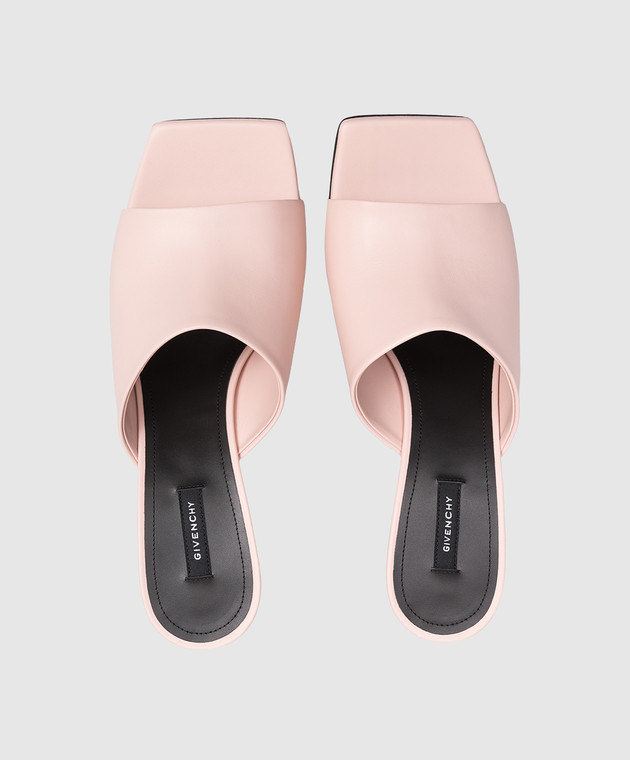 Givenchy Розовые кожаные мюли BE30AFE1J7 изображение 4