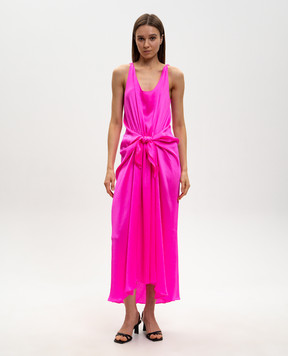 JW Anderson Рожева сукня із шовку DR0503PG1897