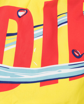 Diesel Дитячі жовті шорти для плавання Mipwirl J02712KXBTG