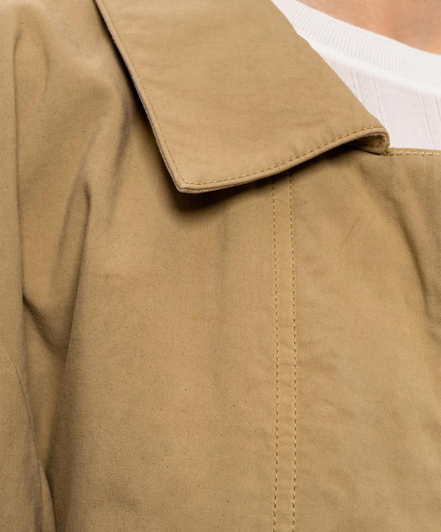 The Row Коричневая куртка Baeza 10948W2967 изображение 5