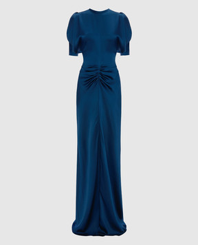 Victoria Beckham Синя сукня максі Isabella 1226WDR007004A