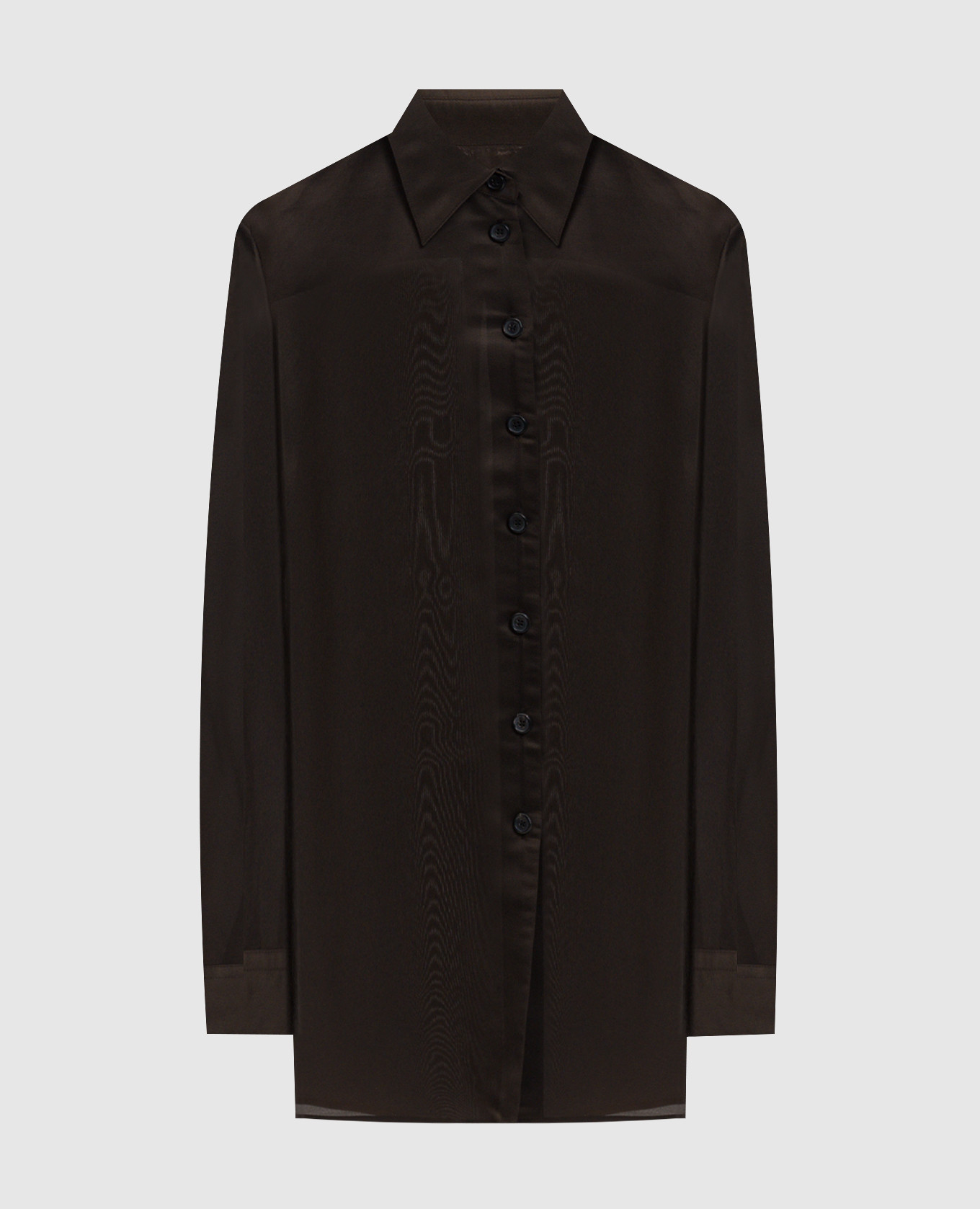 Рубашка с шелком Auryn цвета хаки