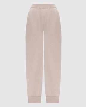 Demiur Бежевые джогеры из кашемира CASH429