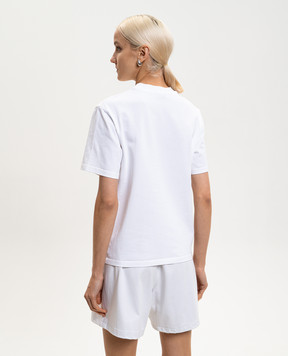 Casablanca Біла футболка Tennis Club Icon WSP26JTS04602