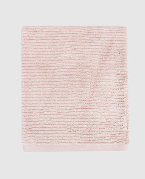 L'Appartement Рожевий махровий рушник Slim в смужку SLIMRIBHANDTOWEL