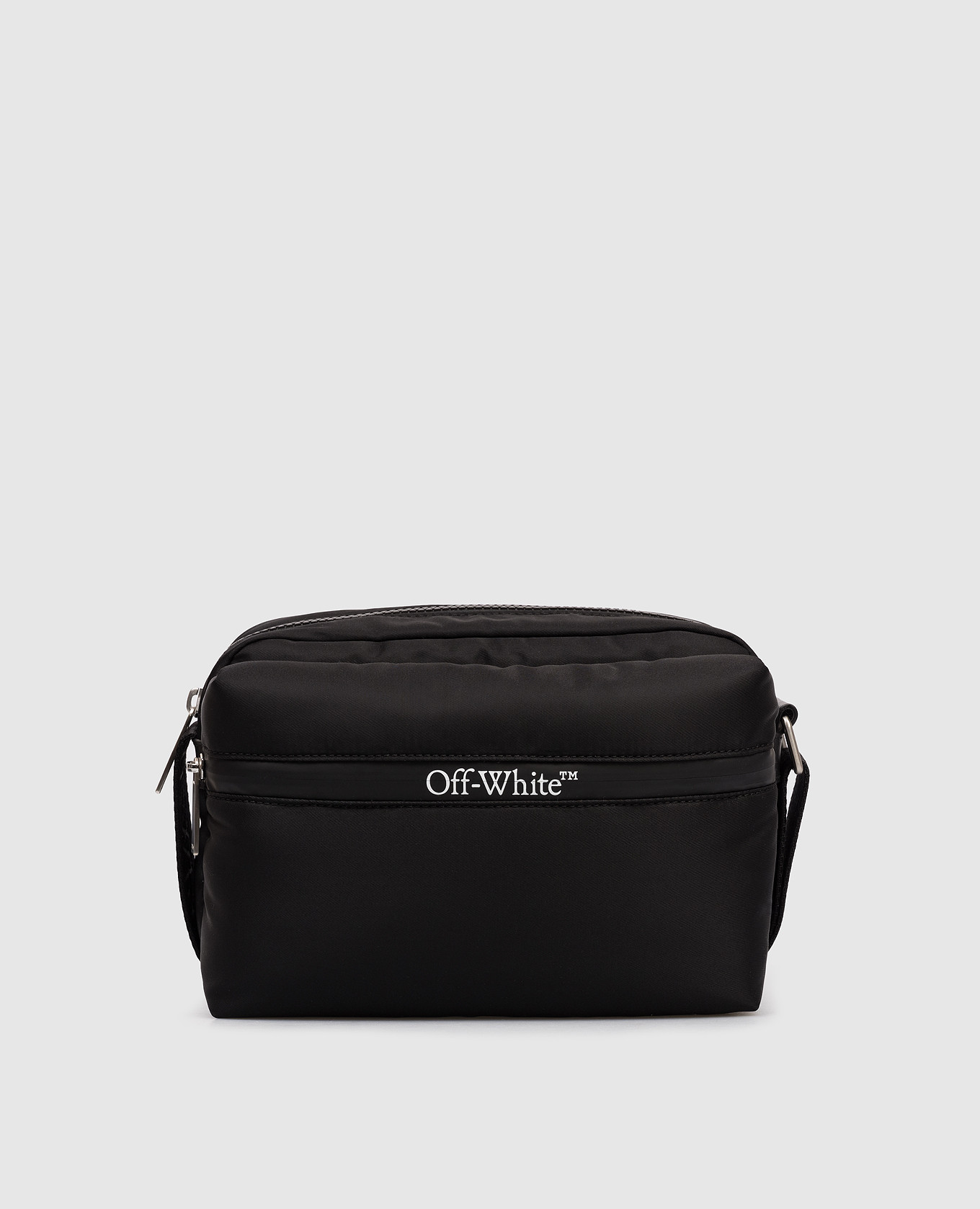 Черная сумка с логотипом