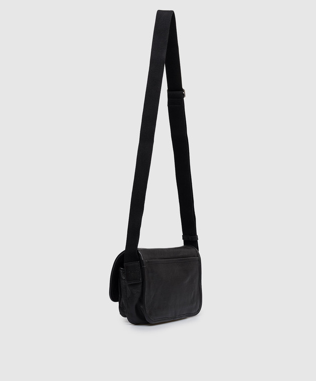 Saint Laurent Чорна шкіряна сумка NIKI з монограмою логотипа 776611AAGAF зображення 3