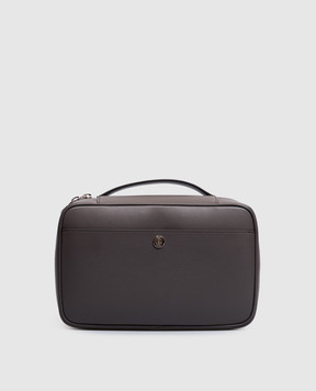 Brunello Cucinelli Коричнева шкіряна сумка Travel MWZNBU441