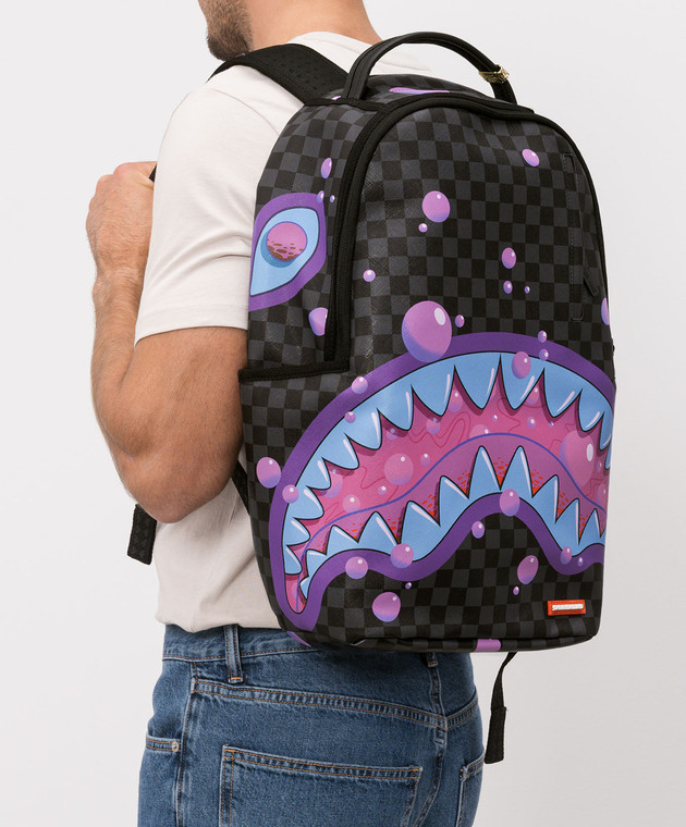 Sprayground Детский рюкзак PURPLE SLIME SHARK 910B8952NSZ изображение 2