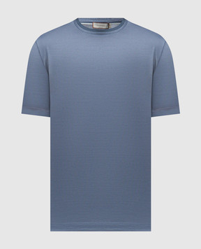 Canali Синяя футболка MJ00002T0922