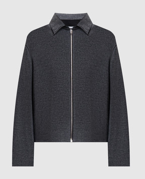 Jil Sander Серая куртка из шерсти J02BN0269J40045