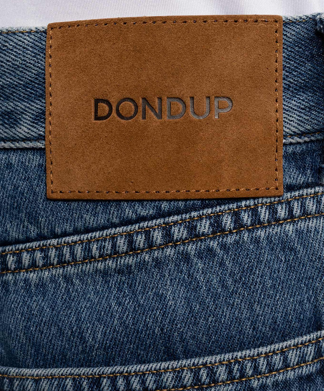 Dondup Синие джинсы клеш Amber DP619DF0310DMS1 изображение 5