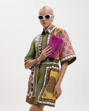 Gianni Chiarini Фиолетовая замшевая сумка Nora BS10224CMPL