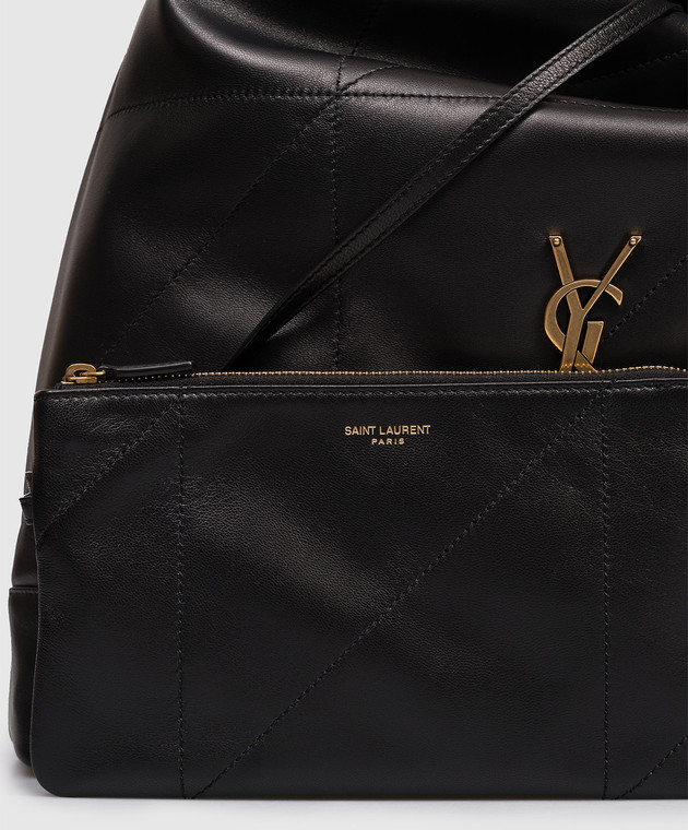 Saint Laurent Черная кожаная сумка JAMIE 828350AAB32 изображение 4