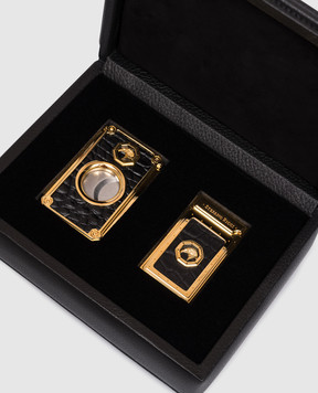 Stefano Ricci Набір сигарних аксесуарів з емблемою OMTGSIG04OSRS01OMACPS