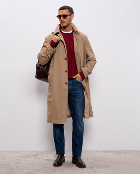 Brunello Cucinelli Синие джинсы с логотип патч M0Z37D3210