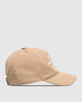 Dolce&Gabbana Дитяча коричнева кепка з вишивкою логотипа LB4H80LY110