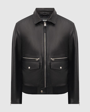 Mackage Черная кожаная куртка JAKARI JAKARI