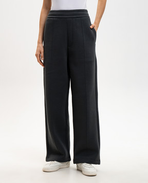 Ami Paris Серые утепленные спортивные штаны с эмблемой UTR806749