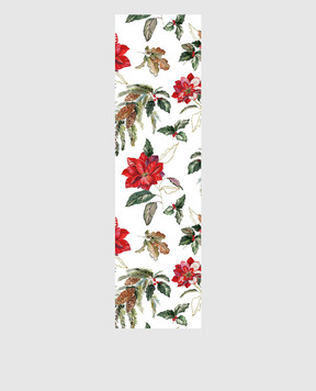 TESSITURA TOSCANA TELERIE Білий ранер ETOILE з льону NT250103020067