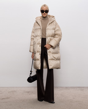 Max Mara Бежевый пуховик VELIERO MTCVELIERO