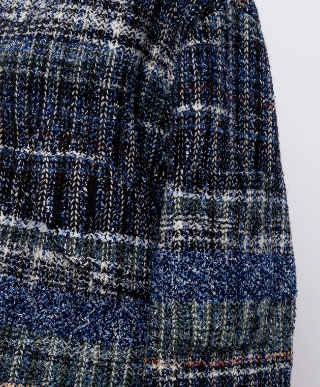Missoni Синяя куртка с шерстью DS26WC06BC006I изображение 5