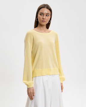 Allude Желтый джемпер из кашемира 26211141