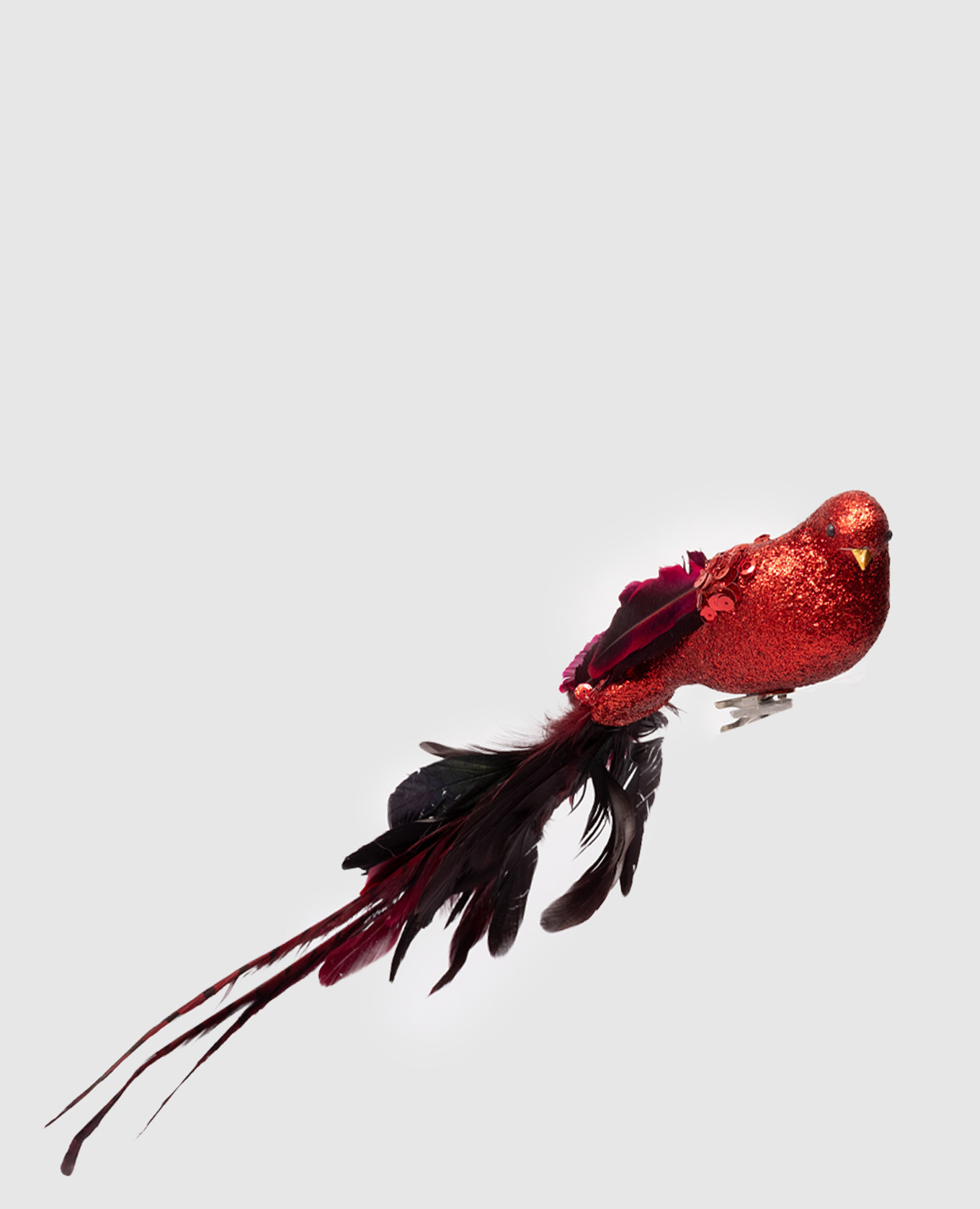 

Елочная игрушка Bird, Красный, Елочные украшения