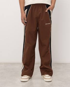 Palm Angels Коричневые спортивные штаны Hollywood PAMCA002FB001m